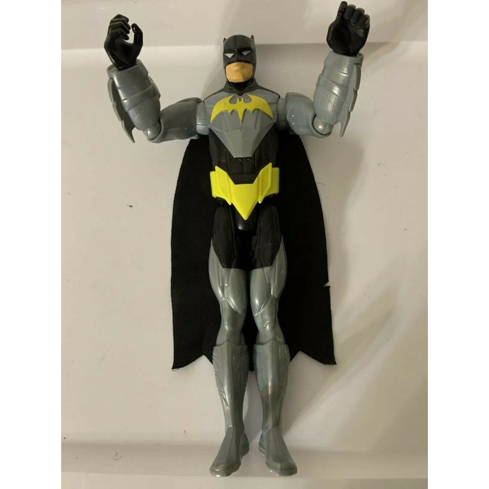 DC Comics Batman‎ Grey Black Yellow Outfit Loose Action Figure 12”
